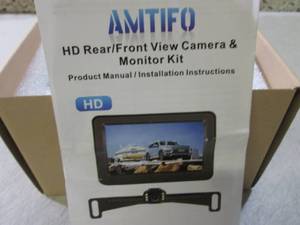 lot 177 image: Amtifo HD RearFront View Camera & ...
