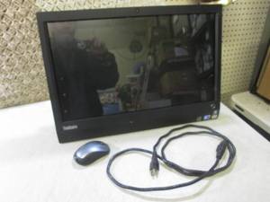 lot 189 image: Lenovo ThinkCentre Computer with Po...