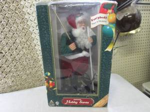 lot 202 image: Animated Golfing Hobby Santa Approx...