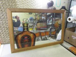 lot 214 image: Crown Royal Maple Finished Framed M...