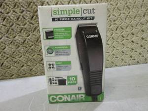 lot 222 image: Conair Simple Cut 10pc Haircut Kit ...
