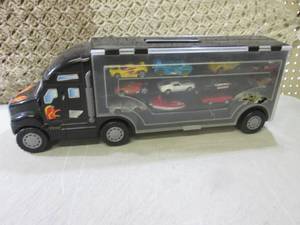 lot 244 image: Big Rig Car Hauler Full of Assorted...