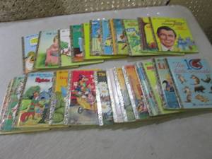 lot 261 image: 25 Vintage Little Golden Books  CS...