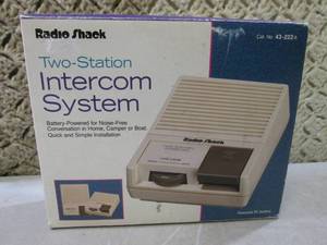 lot 273 image: Two-Station Intercom System  BS...