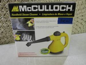 lot 274 image: McCulloch Handheld Steam Cleaner Ne...