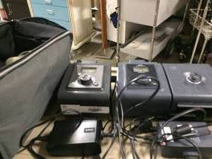 MSRP $2500 Philips 2 Respironics System One CPAP Machines With 1 Humidifier, 1 Carrying Bag, Extras and 2 Smart Card - Great Working Condition
