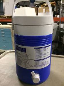 AIRCAST KNEE CRYOCUFF WCOOLER - Uninterrupted Focal Compression &amp Cooling Of Joint - Good Working Condition