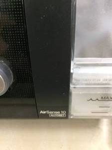 ResMed AirSense 10 AutoSet CPAP Machine with HumidAir Heated Humidifier &amp Carrying Bag - Great Working Condition