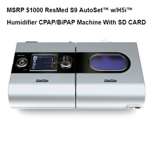WOW MSRP $2000 2 ResMed S9 AutoSet wH5i Humidifier&nbspCPAP and BiPAP Machines WITH SD CARDs&nbsp- Great Working Condition