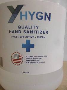lot 17 image: Hand Sanitizer