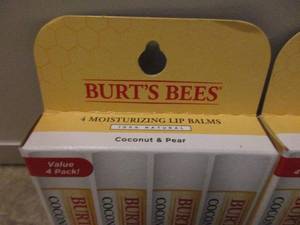 lot 58 image: Burts Bees Lip Balm