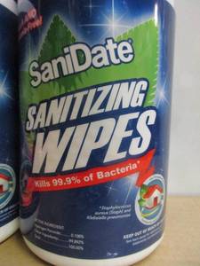 lot 149 image: Sanitizing Wipes