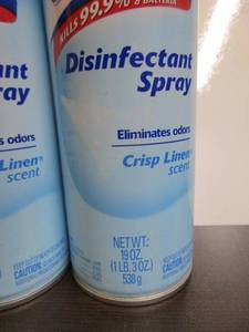 lot 12 image: Lysol Disinfectant Spray