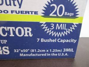 lot 20 image: Heavy Duty Contractor Bags
