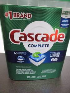 lot 82 image: Cascade Dishwasher Pods