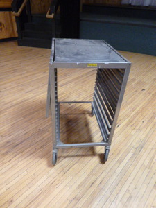 lot 20 image: Smith Sheet Pan Rack Cart