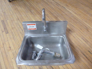 lot 79 image: Hand Sink with Faucet