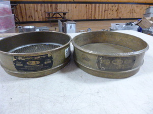 lot 119 image: 2 Vintage Testing Sieves