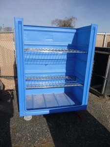 lot 153 image: C.R. Daniels Dandux Blue Transport Cart