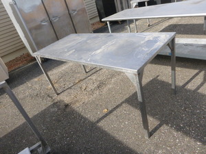 lot 169 image: Stainless Table