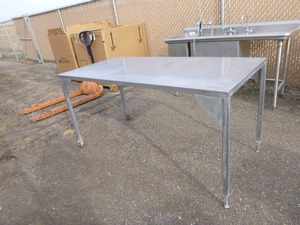 lot 173 image: Stainless Table