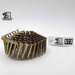 lot 073 image: 3 Coils of 1 Roofing Nails