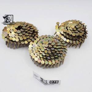 lot 076 image: 3 Coils of 1 Roofing Nails