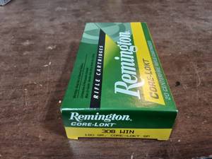 lot 2 image: Remington 308 Winchester 180 Grain Core-lokt 20-Count