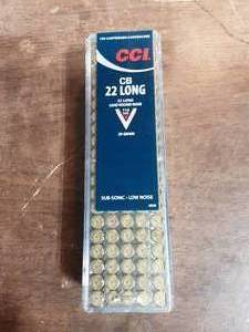 lot 17 image: CCI 22 Long Lead Round Nose 29-Grain 100-Count