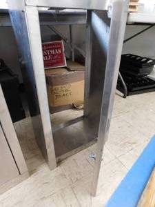 lot 49 image: 2 - Stainless Steel Cabinets - 16 x 30(h) x 10(d)