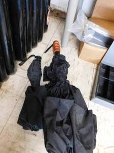 lot 59 image: Plastic Shelving Unit with Contents