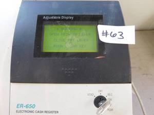 lot 63 image: Samsung ER650 Electronic Cash Register