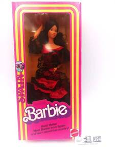 lot 394 image: Vintage 1983 Spanish BarbieDoll 1st Edition (Unopened Box) - Valued  $50