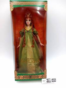 lot 405 image: Vintage 2004 Red Hair Faerie Queen BarbieDoll (Unopened Box) - Valued  $150