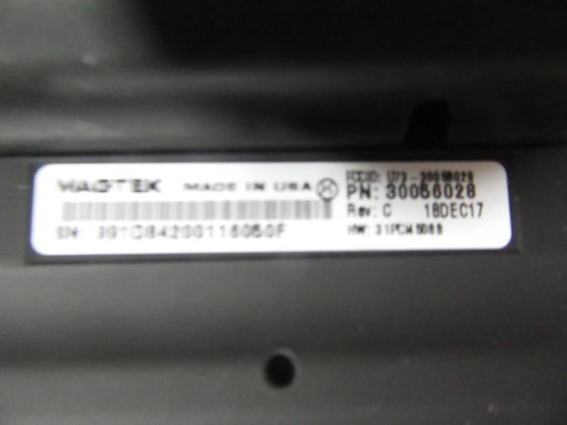 lot 50 image: 2 POS Magtek Credit Card machine, with cables