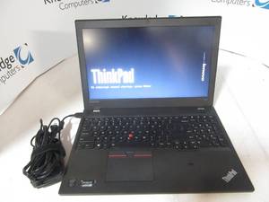 lot 13 image: Lenovo ThinkPad T550&nbspINTEL(R) CORE(TM) I5-5300U CPU  2.30GHZ 8 GB RAM 256 GB HD