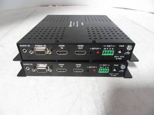 lot 26 image: Two CRESTRON HD-SCALER  Video SCALERs