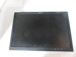 lot 47 image: Lenovo 22 in Thinkvision LCD monitor, no stand