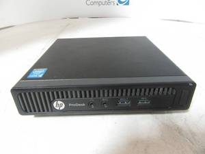 lot 62 image: HP ProDesk 600 G1 DM &nbspINTEL(R) CORE(TM) I5-4590T CPU  2.00GHZ 4GB RAM 