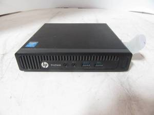 lot 69 image: HP ProDesk 600 G1 DM&nbspINTEL(R) CORE(TM) I5-4590T CPU  2.00GHZ 4GB RAM 