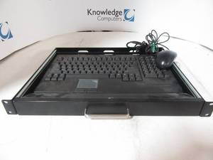 lot 85 image: Pullout Keyboard setup for datarack