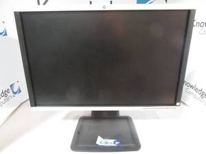 lot 91 image: HP Compaq LA2405wg 24 in LCD Monitor wstand