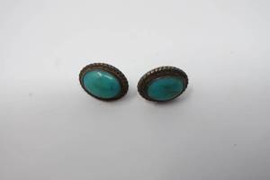 Sterling Turquoise  Earrings