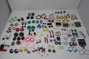 Huge Lot of Fun & Funky Costume Earrings