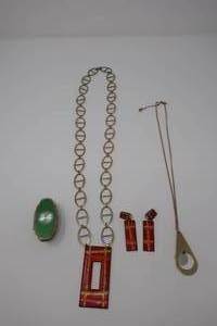 Rectangle Set and Sara Cov Jewelry
