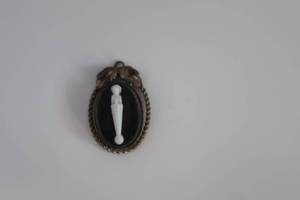 Sterling Silver Religious Cameo