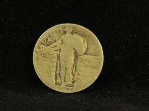 lot 29 image: 1930 Standing Liberty Quarter