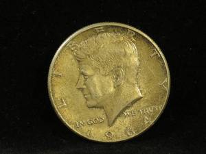 lot 30 image: 1964 Kennedy Half Dollar