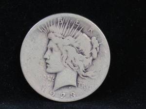 lot 35 image: 1923-S Peace Silver Dollar