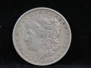 lot 44 image: 1883-O Morgan Silver Dollar